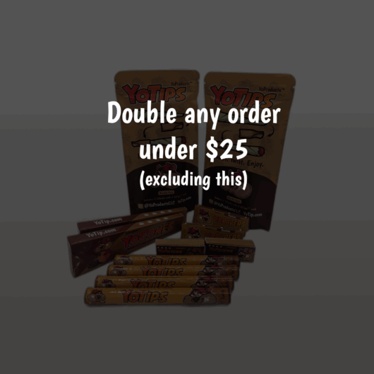 Double any order under $25