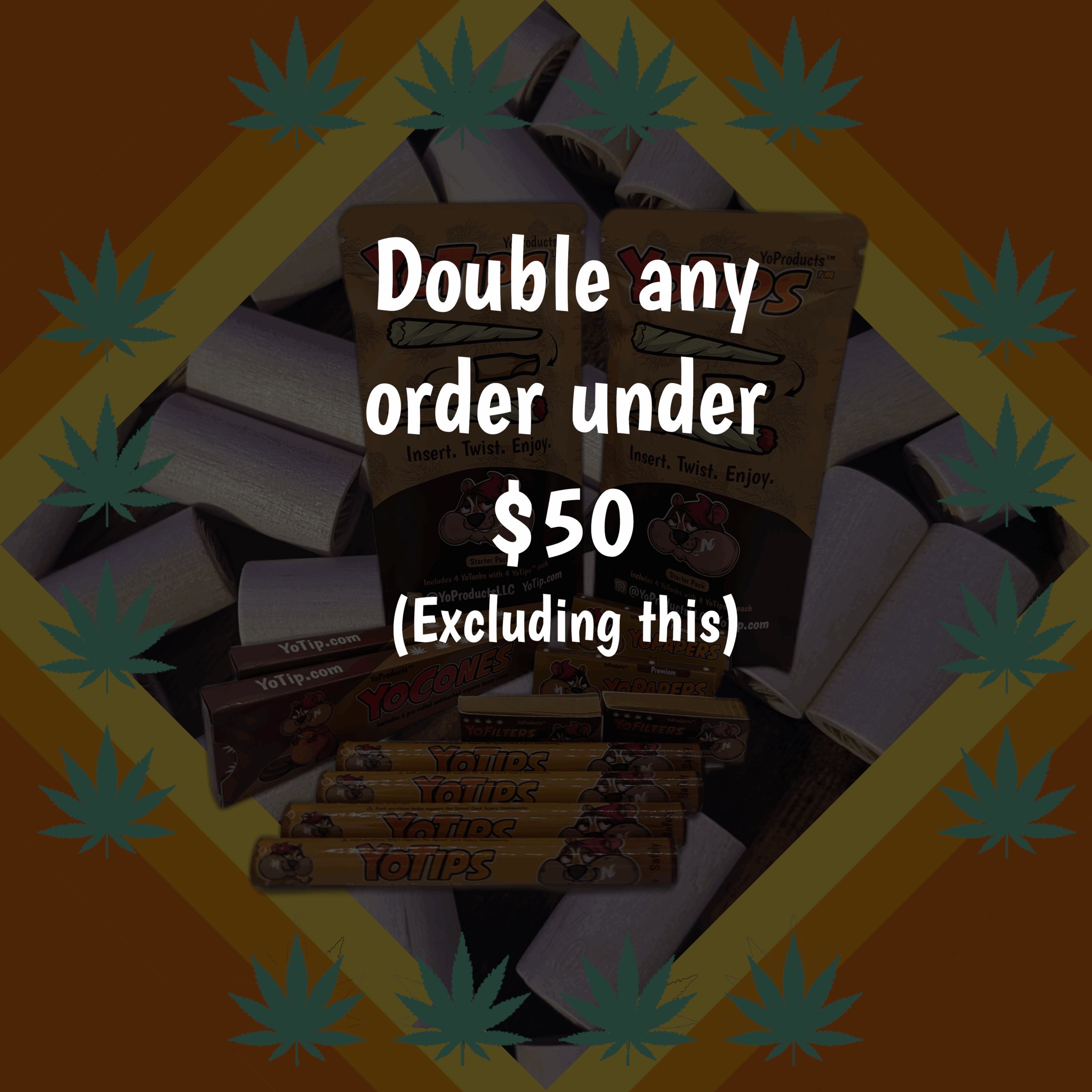 Double any order under $50